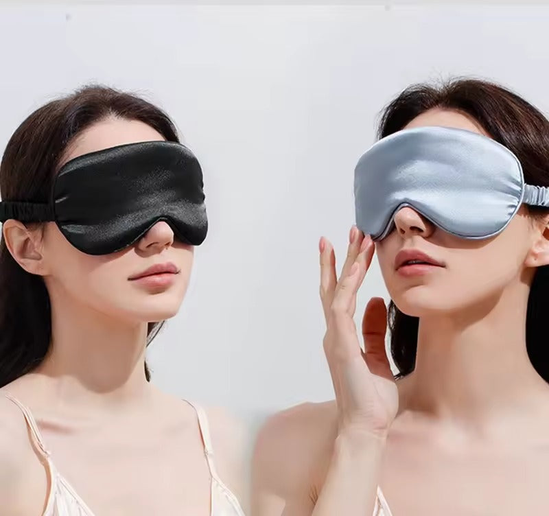Le NoctaMasK Air - Masque de Sommeil Léger Soyeux Doux et Ajustable - Anti-lumière et opaque