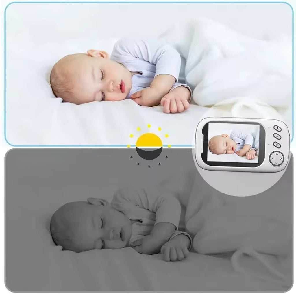 Le BabyVision - Babyphones et Interphone à caméra haute résolution HD 360 degrés WIFI